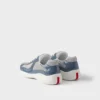 Patent Leather and Technical Fabric Prada America’s Cup Sneakers