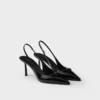 Patent Leather Slingback Pumps