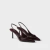 Patent Leather Slingback Pumps