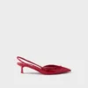 Patent Leather Slingback Pumps