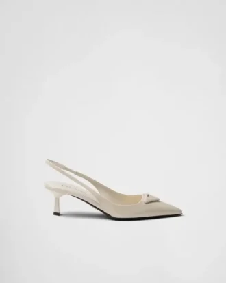 Patent Leather Slingback Pumps