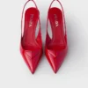 Patent Leather Slingback Pumps