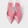 Patent Leather Slingback Pumps
