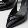 Patent Leather Slingback Pumps