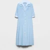 Ponga and Poplin Shirtdress