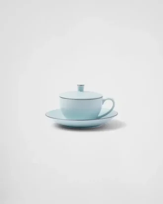 Porcelain Cappuccino Cup – Celadon