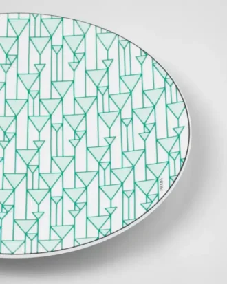 Porcelain Charger Plate – Vienna Green