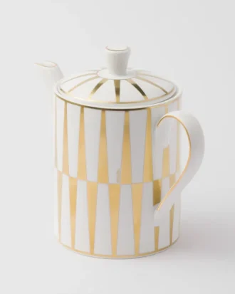 Porcelain Coffee Pot – Stripes
