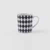 Porcelain Mug – Checkerboard