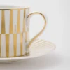 Porcelain Tea Cup – Stripes
