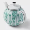 Porcelain Teapot – Vienna Green