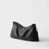Prada Aimae Large Leather Shoulder Bag