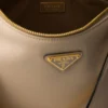 Prada Aimae Large Leather Shoulder Bag