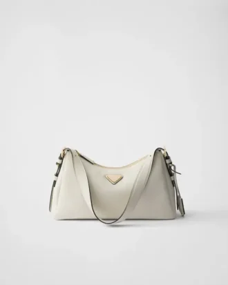 Prada Aimae Medium Leather Shoulder Bag