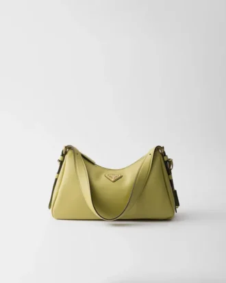 Prada Aimae Medium Leather Shoulder Bag