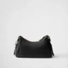 Prada Aimae Medium Leather Shoulder Bag