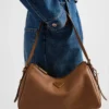 Prada Aimae Medium Leather Shoulder Bag