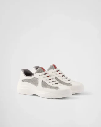 Prada America’s Cup Soft Rubber and Bike Fabric Sneakers