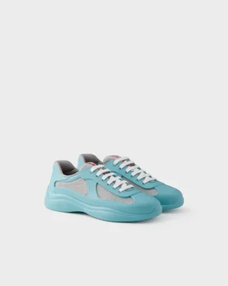 Prada America’s Cup Soft Rubber and Bike Fabric Sneakers