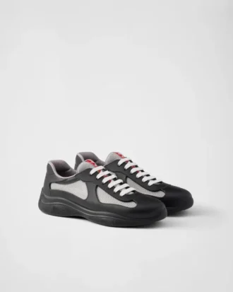 Prada America’s Cup Soft Rubber and Bike Fabric Sneakers