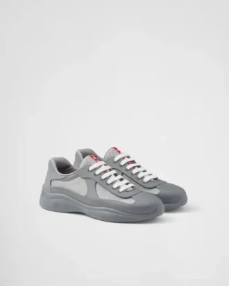 Prada America’s Cup Soft Rubber and Bike Fabric Sneakers
