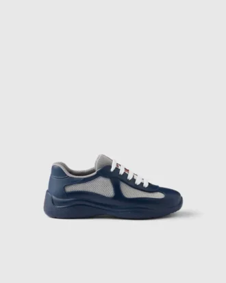Prada America’s Cup Soft Rubber and Bike Fabric Sneakers