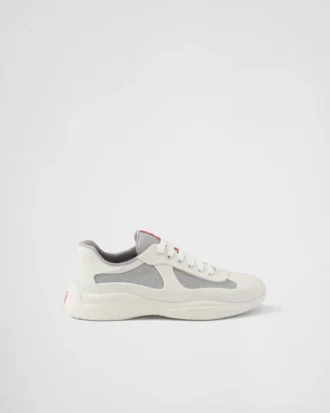 Prada America’s Cup Soft Rubber and Bike Fabric Sneakers