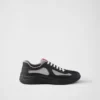 Prada America’s Cup Soft Rubber and Bike Fabric Sneakers
