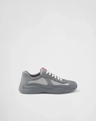 Prada America’s Cup Soft Rubber and Bike Fabric Sneakers