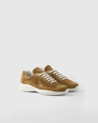 Prada America’s Cup Suede Sneakers