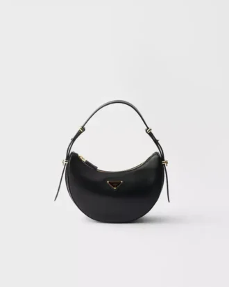 Prada Arqua Mini Leather Shoulder Bag