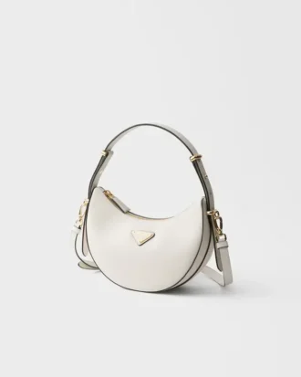 Prada Arqua Mini Leather Shoulder Bag