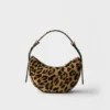 Prada Arqua Printed Leather Mini Shoulder Bag