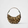 Prada Arqua Printed Leather Shoulder Bag