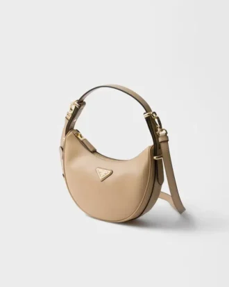 Prada Arqua Small Leather Shoulder Bag