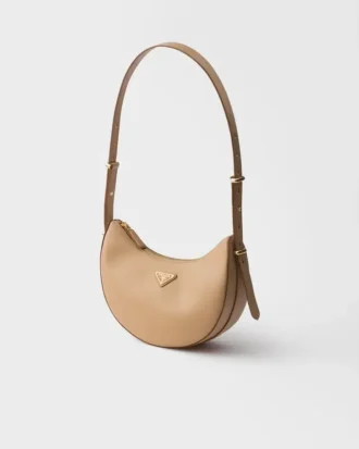 Prada Arqua Small Leather Shoulder Bag