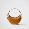 Prada Arqua Small Shearling Shoulder Bag