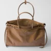 Prada Bonnie Extra-Large Leather Handbag