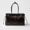 Prada Bonnie Large Leather Handbag
