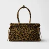 Prada Bonnie Large Printed Leather Handbag