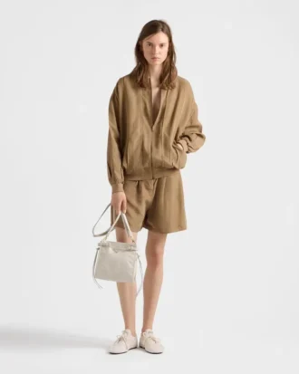 Prada Bonnie Leather Mini Shoulder Bag