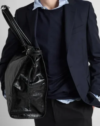 Prada Bonnie Leather Tote Bag