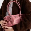 Prada Bonnie Medium Antiqued Leather Tote Bag