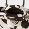 Prada Bonnie Mini Printed Leather Handbag