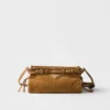 Prada Bonnie Small Suede Shoulder Bag