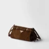 Prada Bonnie Small Suede Shoulder Bag