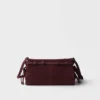Prada Bonnie Small Suede Shoulder Bag