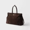 Prada Bonnie Suede Tote Bag
