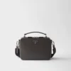 Prada Brique Medium Saffiano Leather Bag
