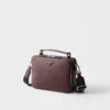 Prada Brique Medium Saffiano Leather Bag